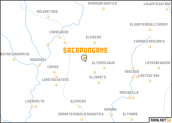 map of Sacapungame