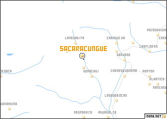 map of Sacaracungüe