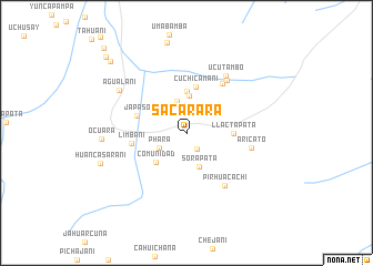 map of Sacarara