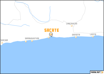 map of Sacate