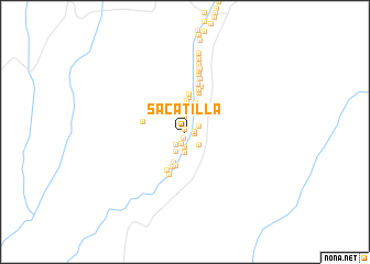 map of Sacatilla