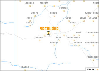 map of Sacauaua