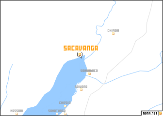 map of Sacavanga