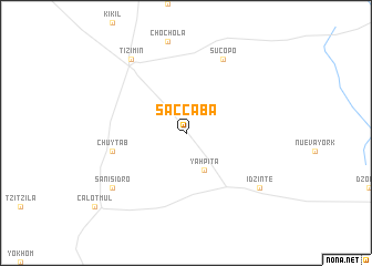 map of Saccabá