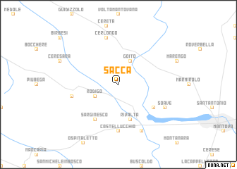 map of Sacca