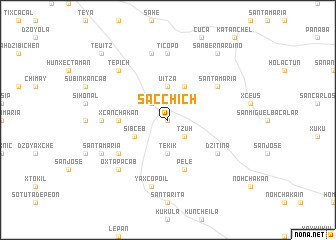 map of Sacchich