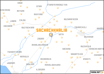 map of Sachachkhalia
