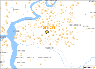 map of Sach\