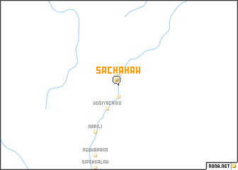 map of Sachahaw