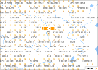 map of Sāchāil