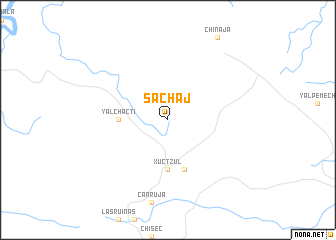 map of Sachaj