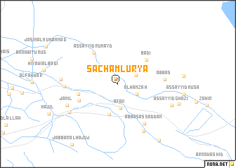 map of Sacham Lurya