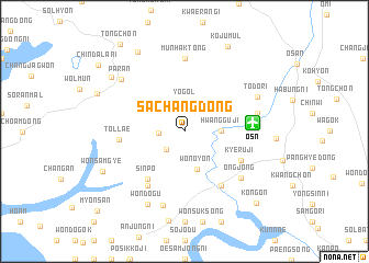 map of Sach\