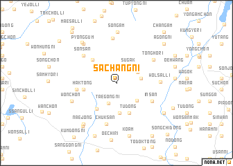 map of Sach\