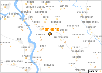 map of Sach\