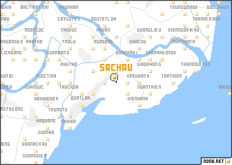 map of Sa Châu