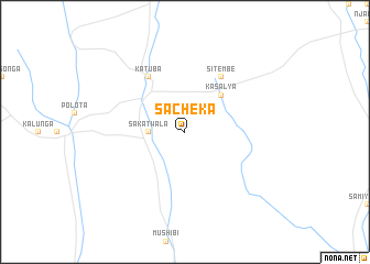 map of Sacheka