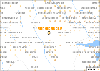 map of Sachia Bwale