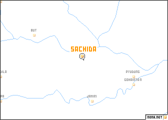 map of Sachida