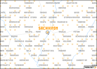 map of Sachikrom