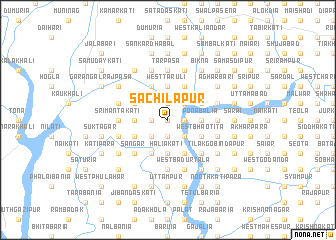 map of Sāchilāpur