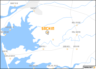 map of Sachīn