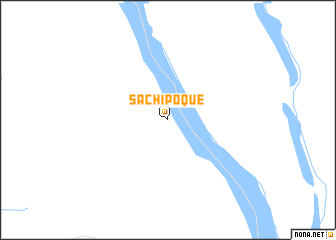 map of Sachipoque