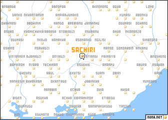map of Sachiri