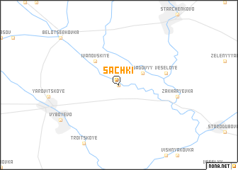map of Sachki