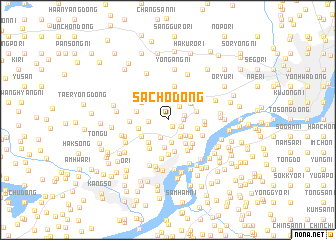 map of Sach\