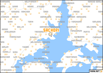 map of Sach\