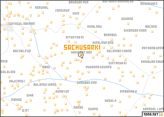 map of Sachu Sarki