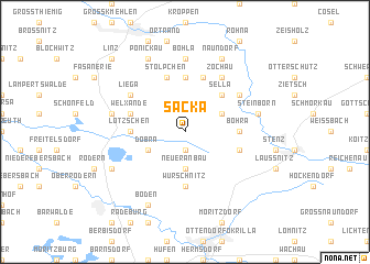 map of Sacka