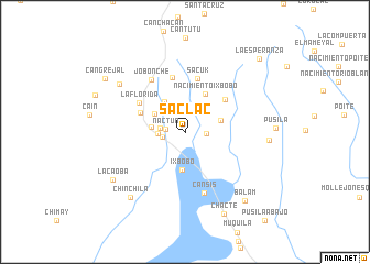map of Saclac