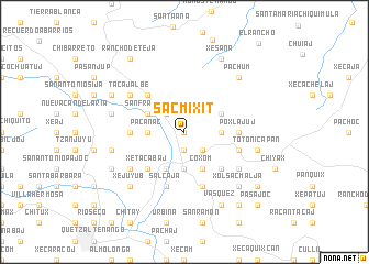 map of Sacmixit