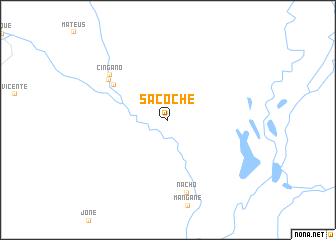 map of Sacóche