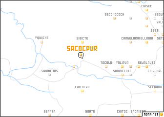 map of Sacocpur