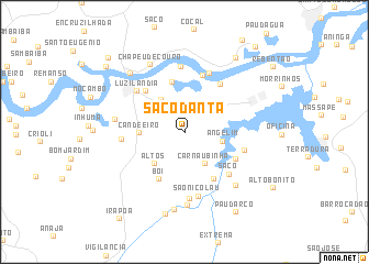 map of Saco Danta