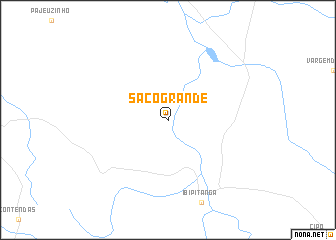 map of Saco Grande