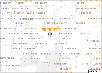map of Sacojito