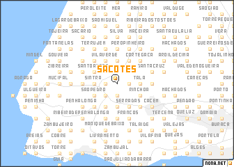 map of Sacotes