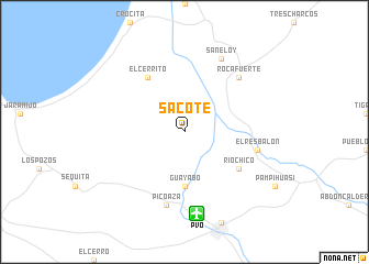 map of Sacote