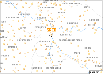 map of Saco