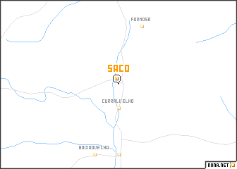 map of Saco