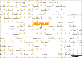 map of Sacpulub