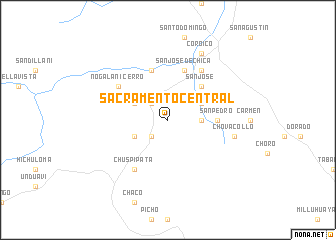 map of Sacramento Central