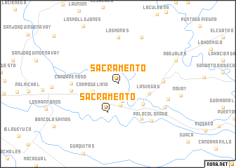 map of Sacramento