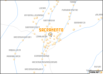 map of Sacramento