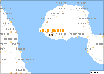 map of Sacramento