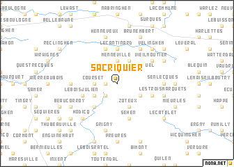 map of Sacriquier